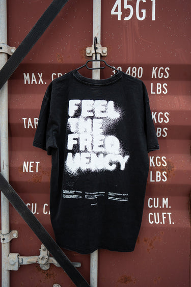 Feel The Frequency // Sprayed Washed Heavy Tee